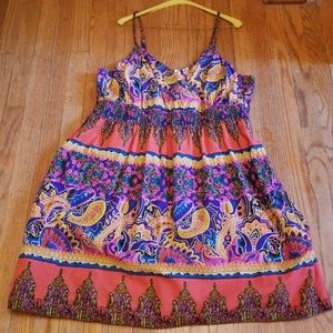 Lane Bryant Spaghetti Strap Summer Dress